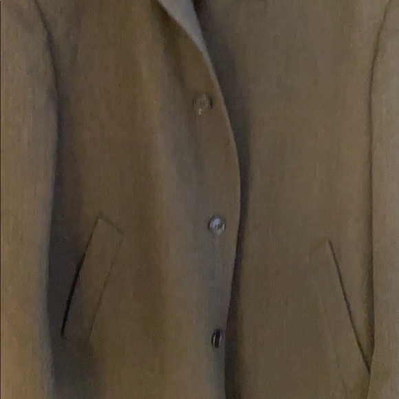 Charcoal Italian made 4 button pea coat. - Picture 4 of 4